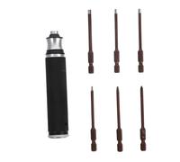 ARTIBETTER Kit Tournevis Hexagonal Compact et Portable pour Modélisme Rc Poignée Ergonomique Antifatigue Précision Haute pour Petites Vis Bricolage et Réparation