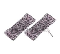 Artibetter Lacets Larges Longueur Réglable 110cm pour Chaussures en Polyester à Imprimé Léopard Style Élégant et Mignon pour Femmes et Filles au Quotidien