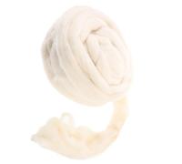 Artibetter Laine Mèche Naturelle 200G pour Feutrage à L'Aiguille Artisanat DIY Fibres de Laine pour Garçon et Filles et Adultes Facile Fournitures de Bricolage