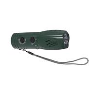 ARTIBETTER Lampe Torche Durgence à Manivelle Multifonction Radio Am avec Alarme Sos sans Pile Portable pour Randonnée et Survie Plein Air