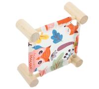 Artibetter Lit pour Petit Rongeur en Bois Respirant Hamac Confortable et Espace Gain de Place pour Petit Animal de Compagnie Intérieur