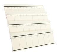 Artibetter Lot de 1 Bloc-notes Hebdomadaire 200 Feuilles Détachables Papier Sûr, Agenda Portable pour Gestion du Temps, Planificateur Bureau et Scolaire, Pratique pour Organisation