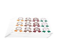 ARTIBETTER Lot De 10 Autocollants Pour Rouge À Lèvres Papier Peint Autocollant Autocollants Personnalisés Étiquettes D'Enveloppe Étiquettes De Remerciement Étiquettes De Brillant À