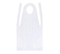 Artibetter Lot de 100 tabliers jetables en plastique pour travaux manuels, peinture, cuisine
