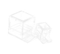 Artibetter Lot de 2 Abreuvoirs pour Fourmis Transparents en Acrylique, Bol D’abreuvement Compact et Portable, Adapté pour Fourmilière Domestique, Terrarium et Élevage D'insectes