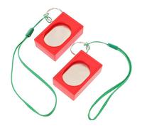 Artibetter Lot de 2 Clickers pour Dressage Chiens et Chats, Outil Léger en Plastique Solide, Son Clair et Net, Clickers pour Apprentissage Propreté et Communication Animale, pour Éducation