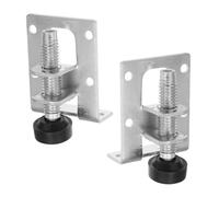 Artibetter Lot De 2 Pieds De Meuble Réglables en Métal Robuste pour Armoire Table Et Armoire