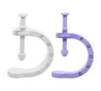 Artibetter Lot de 2 pinces d'acupression : pinces d'acupuncture réglables - outil de massage manuel portable pour les points de pression des mains, des pieds et oreilles, soulageant les et la