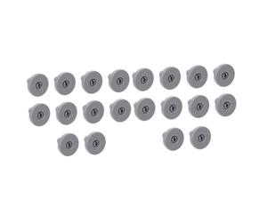 ARTIBETTER Lot De 2 Roulettes De Panier Inférieur Pour Lave-vaisselle Faciles À Installer 10 Pièces X 2