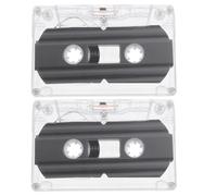 ARTIBETTER Lot de 2 rubans de rechange pour cassette audio - 30 minutes de temps d'enregistrement par ruban