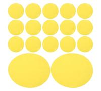 ARTIBETTER Lot de 20 Films de Couleur d'Éclairage Autocollants 50 MM Filtre Gel Lumière Chaude pour Spots Encastrés Transformation Instantanée Facile à Repositionner