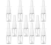 Artibetter Lot de 20 Vaporisateurs Nasaux Rechargeables : Vaporisateur Nasal Vide Transparent de 10 ml - Vaporisateur à Brume Fine pour Le Nettoyage Du Nez Et Les Voyages