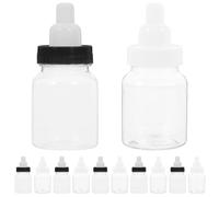 Artibetter Lot de 24 biberons cadeaux pour bébé : mini biberons de lait en bonbons, mini figurines de bonbons et boîte à bijoux pour future maman, baptême ou cadeau de naissance