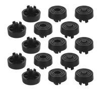 ARTIBETTER Lot de 25 Pieds de Boîtier Antichoc PC 5 MM Patins Absorbant Les Vibrations, Rehausseurs Stables pour Boîtiers d'Ordinateur Destinés à L'Informatique Gaming