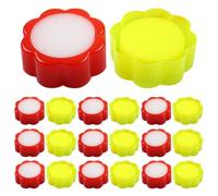 Artibetter Lot de 30 éponges humidifiées pour les doigts - Coussinets humidifiés pour le comptage de et le tri de papiers - Éponges humides pour le bout des doigts, idéales pour les guichets de