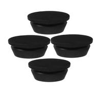 Artibetter Lot de 4 Bouchons de Vidange en Caoutchouc 20 Mm pour Climatiseur, Adaptateur de Vidange Étanche, Butée D'unité Extérieure Résistante aux Intempéries, Accessoires Universels