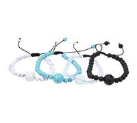 Artibetter Lot de 4 bracelets anti-nausées réglables pour soulager les nausées et le mal des transports