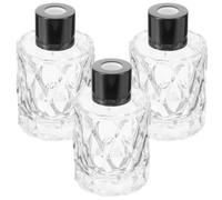 Artibetter Lot de 4 flacons diffuseurs de Parfum à bâtonnets, 50 ML / 1,69 oz, Pots de Rangement vides pour aromathérapie, contenants pour bâtonnets parfumés et diffuseur de Parfum à Faire