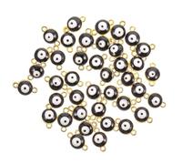 Artibetter Lot De 40 Pendentifs Mauvais Œil Breloques Pour La Fabrication De Bijoux Breloques Décoratives Breloques Suspendues Breloques De Connecteur Perles Pour La Fabrication De