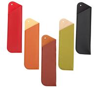 Artibetter Lot De 5 Trousses À Crayons Organiseur Pochette pour Stylos Sacs De Protection pour Stylos Étuis De Protection pour Stylos Étuis Simples en PU