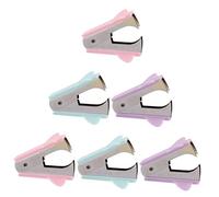 Artibetter Lot De 6 Arrache-agrafes Portatifs Miniatures, Robustes Et Légers, En Couleurs Pastel, Outil D'extraction Rapide Pour Bureau, École Et Fournitures De Bureau