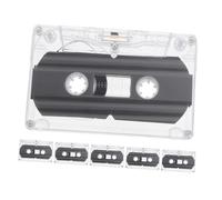 ARTIBETTER Lot De 6 Cassettes Denregistrement Audio Vierges De 30 Minutes avec Étui Rigide