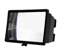Artibetter Loupe D’écran pour Smartphone 3D, Agrandissement Haute Définition, Support Réglable Jusqu’à 10cm, pour Lire et Regarder des Images