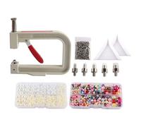 Artibetter Machine à Riveter Manuelle pour Perles, Kit DIY Bijoux, Fer | Positionnement Précis, Structure Robuste, Fixation Ferme, pour Accessoires Cheveux et Chapeaux, Usage Craft