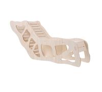 Artibetter Maison en Bois Beige pour Hamster et Rat Cachette Privée et d'escalade, pour Dormir et Se Détendre Un Enclos Rongeur Sécurisé
