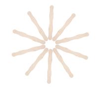Artibetter Manches en Bois Naturel 100 Pcs 200 X 25 X 2 Mm pour Éventails Soi-même, Poignées Portables Multifonctionnelles pour Mariage, Fête et Loisirs Créatifs