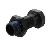 ARTIBETTER Manchon D'essieu en Métal Noir de Bruit et Garantie de Sécurité pour Fauteuil Roulant Adaptateur à Dégagement Rapide Accessoire Facile à Installer
