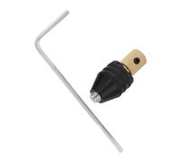 Artibetter Mandrin à Pince Hexagonal 3 Mors 3,17 Mm pour Perceuse Électrique Accessoire Mandrin de Rechange sans Clé Mini de Meulage Compatible Outils Manuels et Électriques