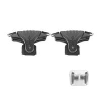 Artibetter Manette de Jeu pour Smartphone Noire en Plastique et Alliage, Déclencheur Léger pour Améliorer L'expérience de Jeu Mobile, 1 Paire, Accessoire Gamer