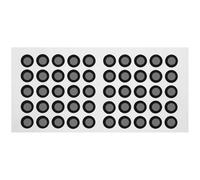 Artibetter Marqueurs de Numérisation 3D 6 Mm, Points de Référence Réfléchissants en Film Pet, Lot de 50 Pièces pour Suivi Optique Précis, Utilisation Polyvalente Bureau et Scanner