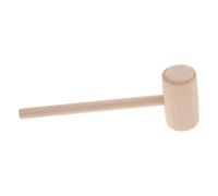 Artibetter Marteau en Bois de Hêtre pour Travail du Cuir et Bricolage, Maillet Équilibré Manche Confortable, Outil Essentiel pour Artisans et Projets Maison