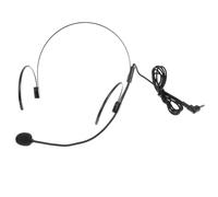 ARTIBETTER Micro-casque Filaire Confortable Microphone Clair en Abs pour Musiciens et Acteurs, pour Activités en Intérieur et Production