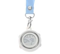 Artibetter Montre de Poche D'infirmière Numérique Boucle n Silicone et Plastique, Mouvement Précis, Facile à Transporter, pour Infirmières Pendant la Semaine Journée Couleur Aléatoire