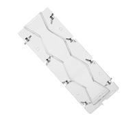ARTIBETTER Moule à Bougie Géométrique Plastique Durable pour Diy Moule Artisanal Pratique Fabrication Bougies Décoratives Forme Abstraite