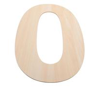 Artibetter Numéros de Table Bois pour Shower Décoration de Chiffre Ornement Zéro Chiffre à Décorer pour Chambre