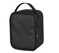 Artibetter Organizer Bag for Monitor, étui de transport pour instruments, polyester noir, double zip, organisation compartimentée, absorption des chocs, usage à domicile et en