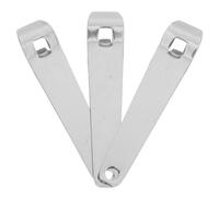 Artibetter Ouvre-bouteille Mini en Acier Inoxydable Argenté, Lot de 3 Pièces, Brise-flacon Réutilisable, pour Fiole en Verre, pour Hôpital et Déplacements Médicaux