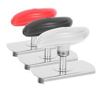 ARTIBETTER Ouvre-couvercle 201 Léger en Acier Inoxydable Multifonction Lot de 3 Pièces Ouvre-bocal Antidérapant Pratique Cuisine Quotidienne et Fêtes