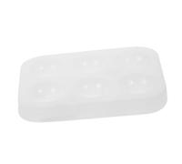 Artibetter Palette Réutilisable en Silicone 6 Champs de Mélange Plateau pour Peinture à l'huile et Aquarelle pour Loisirs Créatifs et Étudiants en Arts