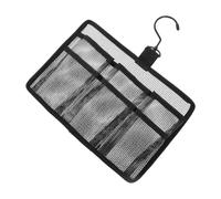 Artibetter Panier Portable en Filet à 3 Compartiments avec Crochet Intégré | Séchage Rapide par Circulation D’air, Bordures Renforcées, Coutures Solides, Rangement Pliable pour Voyages, Gymnase