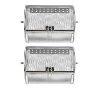 Artibetter Paniers à Frites en Acier Inoxydable 2pcs Design Rotatif et Chauffage Uniforme Cuisine et Réunions Familiales