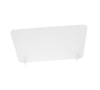 Artibetter Panneau de séparation Anti-gouttelettes séparateurs de Classe écran de Bureau Panneaux de sécurité Couvercle Anti eclaboussure Tableau Etagere Blanche Panneau de diviseur de pièce