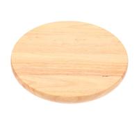 Artibetter Panneau de Tabouret Rond en Bois Massif selles Portables à Manger Planche Tabouret extérieur Remplacement Chaise siège Rond Tabouret Partie Assise en Bois de Tabouret