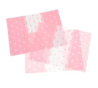 Artibetter Papier D'emballage pour Bonbons Rose à Motifs à Points 100 Feuilles Usage Polyvalent et Pratique pour Diverses Occasions et Présents