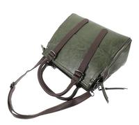 Artibetter Paquet à Bandoulière Pratique pour Femme, Paquet à Main en Pu Vert, Grand Format, Polyvalent pour Usage Quotidien et Sorties, Design Rétro et Élégant, Léger et Spacieux