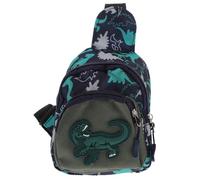 Artibetter Paquet Bandoulière Dinosaure en Nylon Bleu pour Garçon et Filles Fermeture Éclair Lisse et Sensation Confortable, Photographie de Rue Fêtes